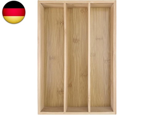 Besteckkasten aus bambus - aus,